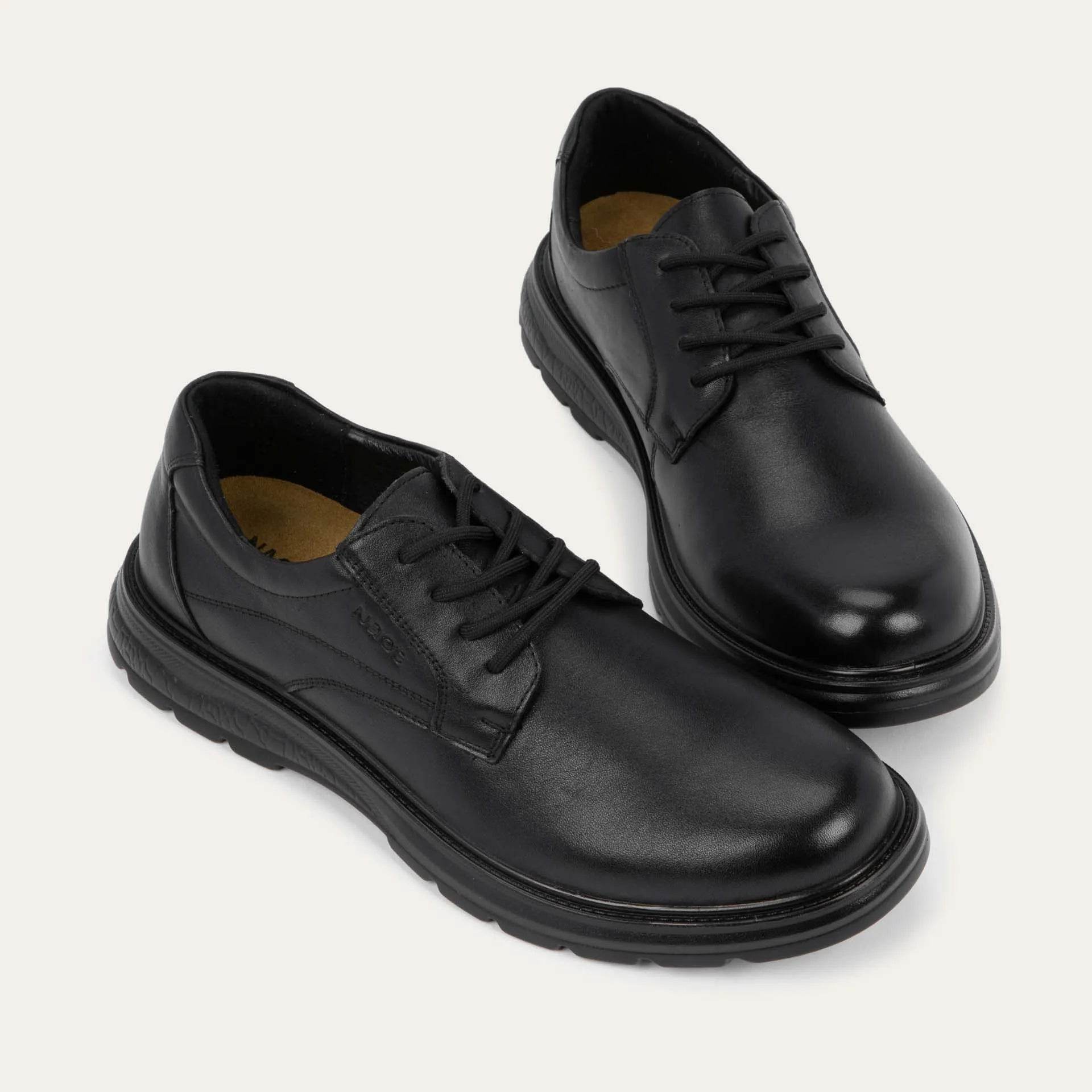 נעל פיטר 001 Y JMIN קב.צבע.שחור - נאות ישראל