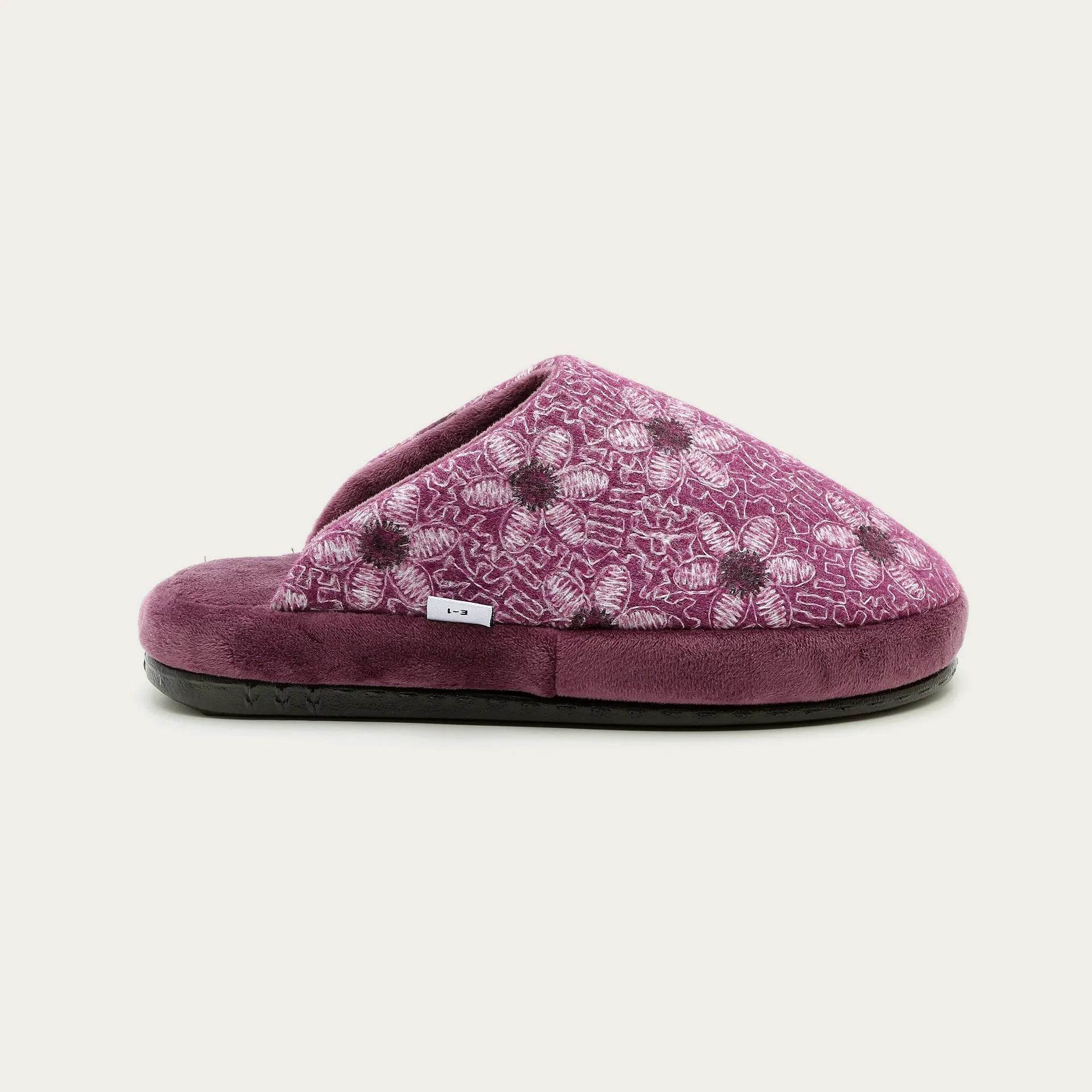 נעל גל פרחים נשים סגול 460 - נאות ישראל