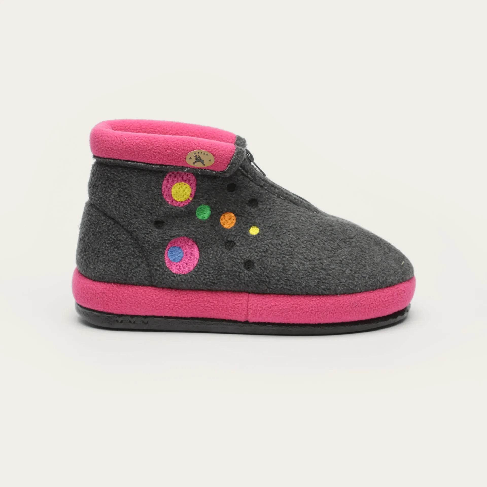 נעל רוני עיגולים אפור 1250 - נאות ישראל