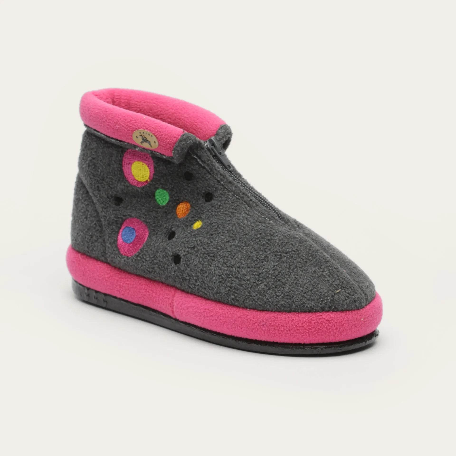 נעל רוני עיגולים אפור 1250 - נאות ישראל