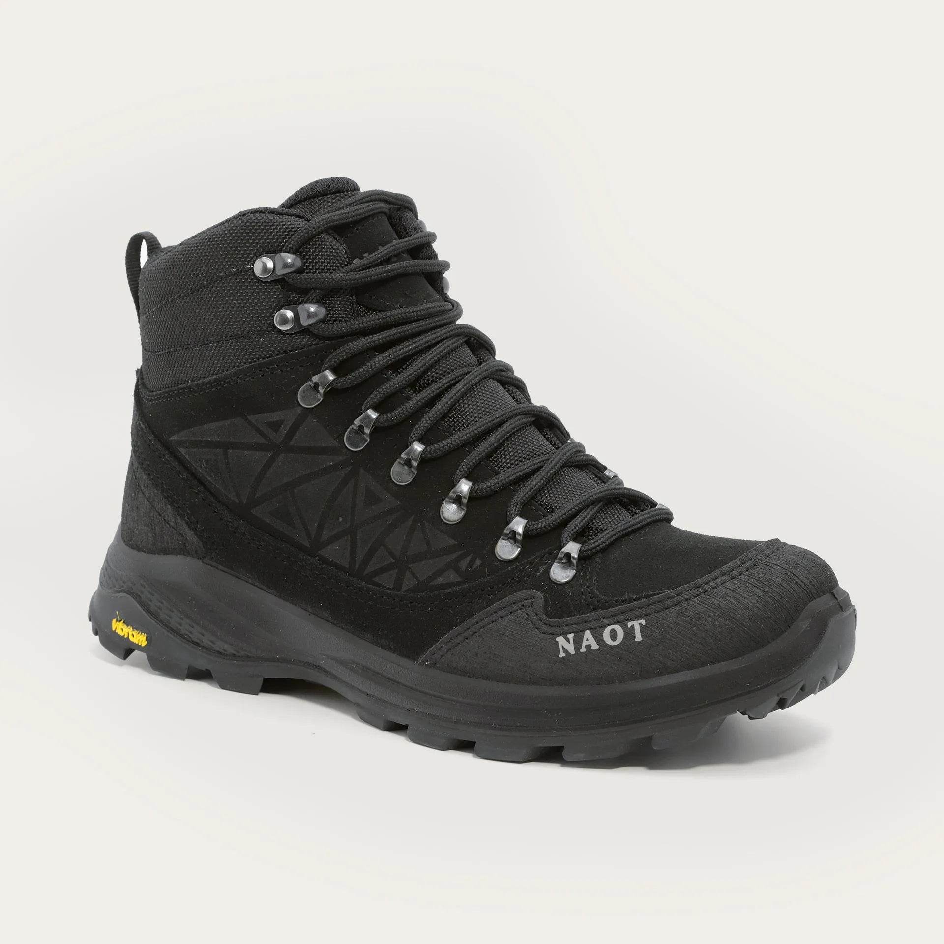 נעל נעלי מטיילים 31813 MONTAIN VIBRAM שחור 100 - נאות ישראל