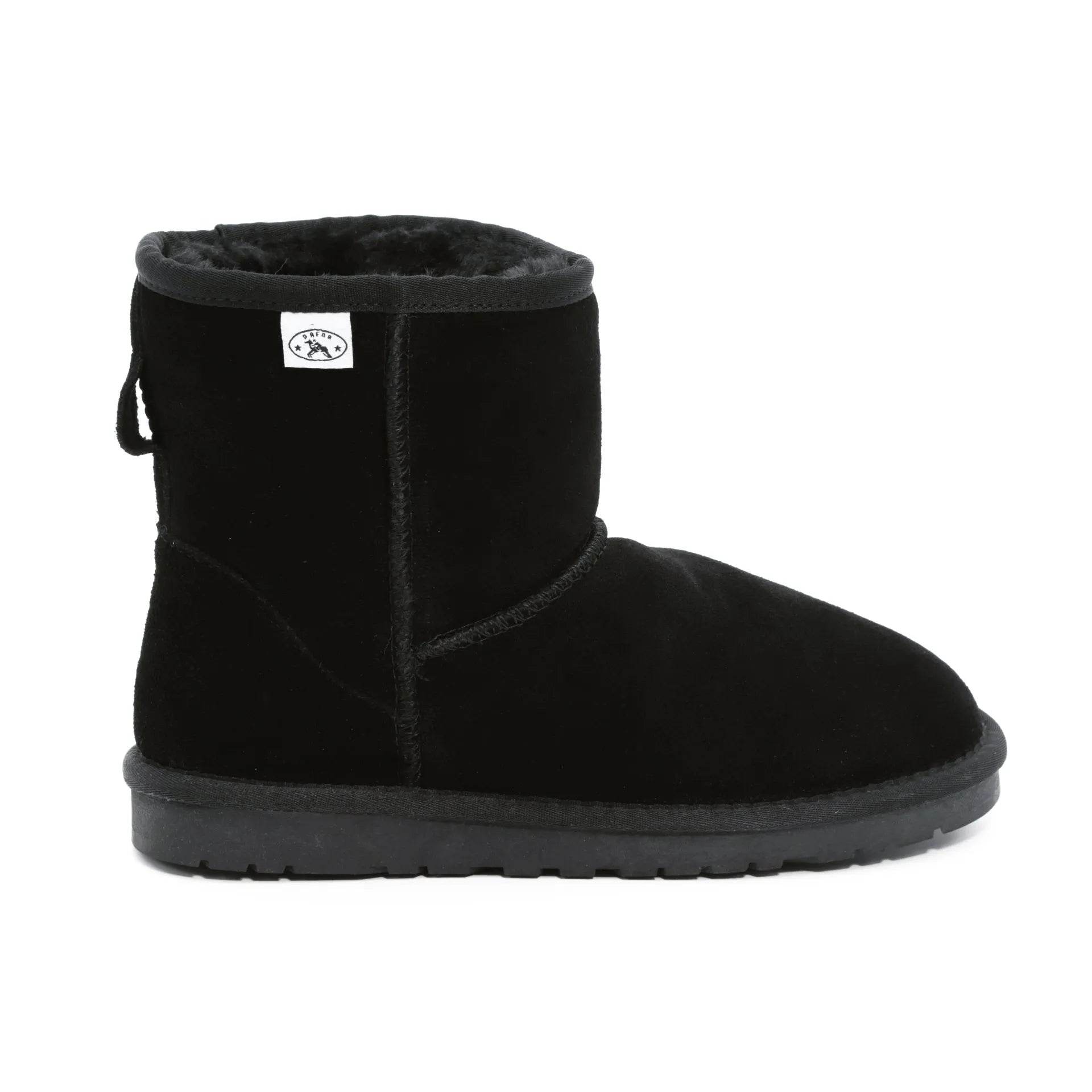 נעל מגפון פוך חיבוק נשים שחור 1100 - נאות ישראל