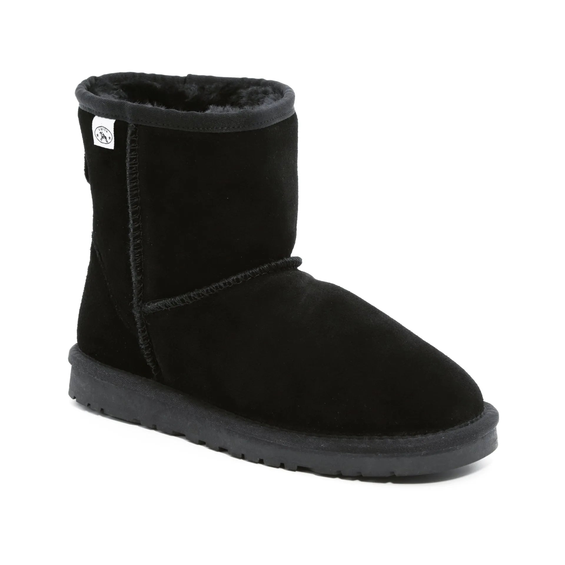 מגפון פוך חיבוק נשים שחור 1100