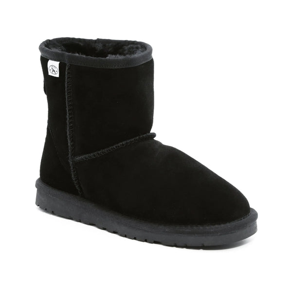 מגפון פוך חיבוק נשים שחור 1100