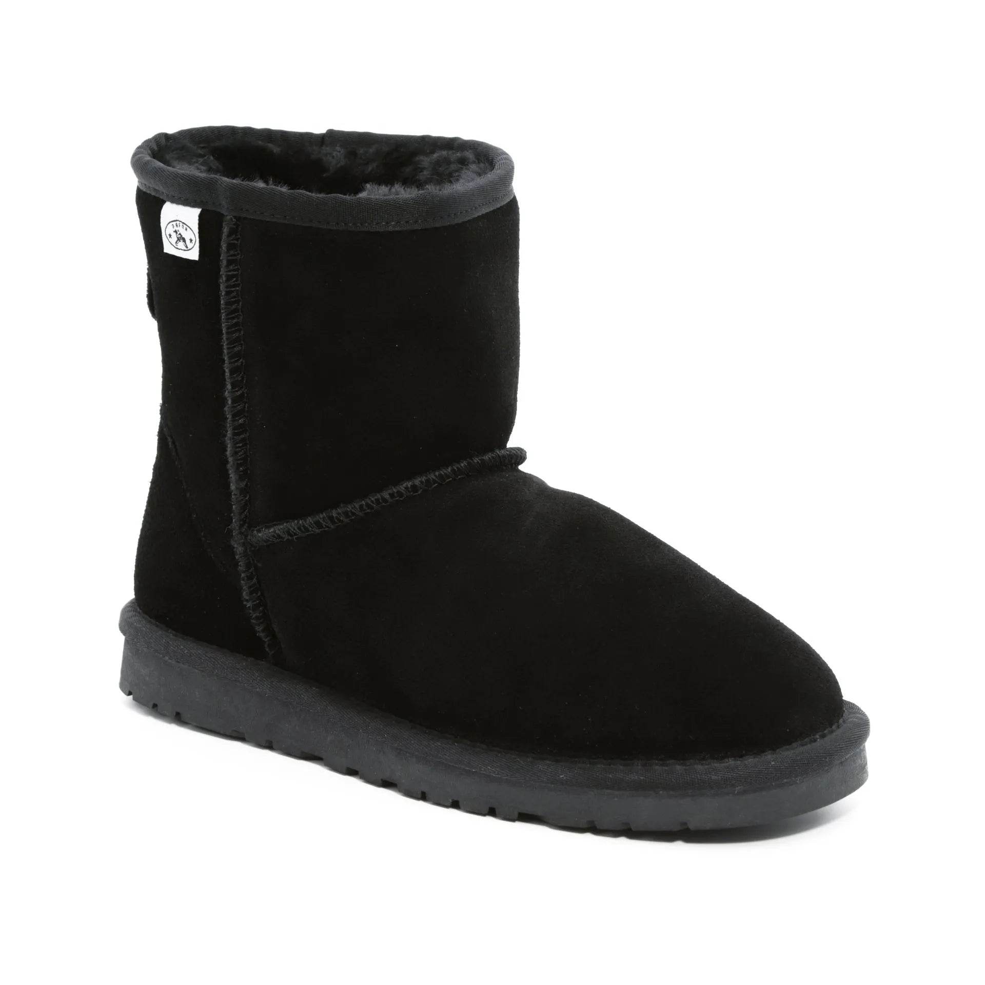 נעל מגפון פוך חיבוק נשים שחור 1100 - נאות ישראל