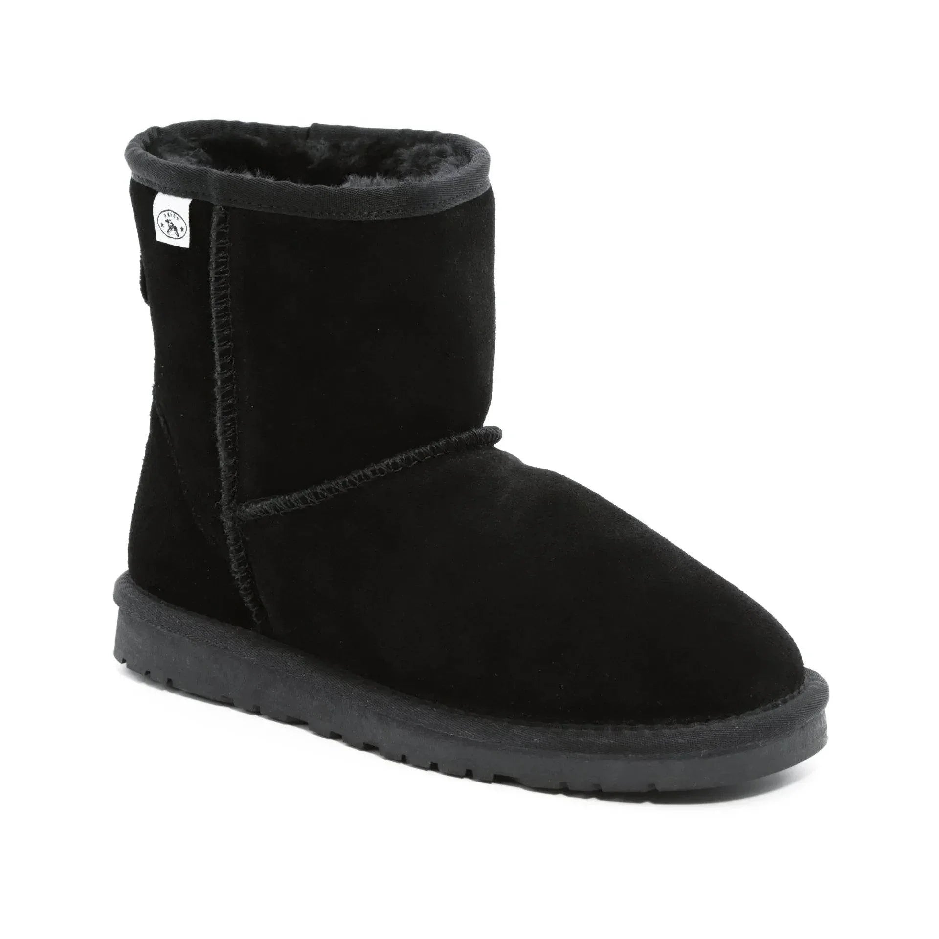 נעל מגפון פוך חיבוק נשים שחור 1100 - נאות ישראל