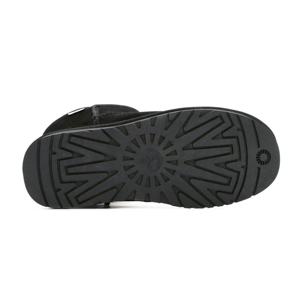 מגפון פוך חיבוק נשים שחור 1100