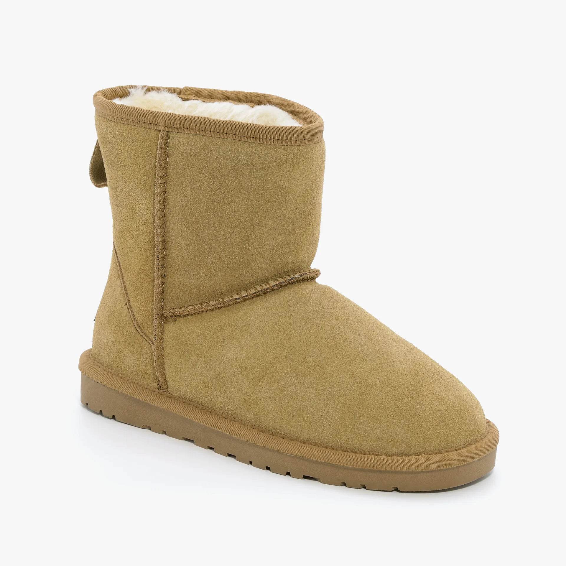 נעל מגפון פוך חיבוק נשים קאמל - נאות ישראל