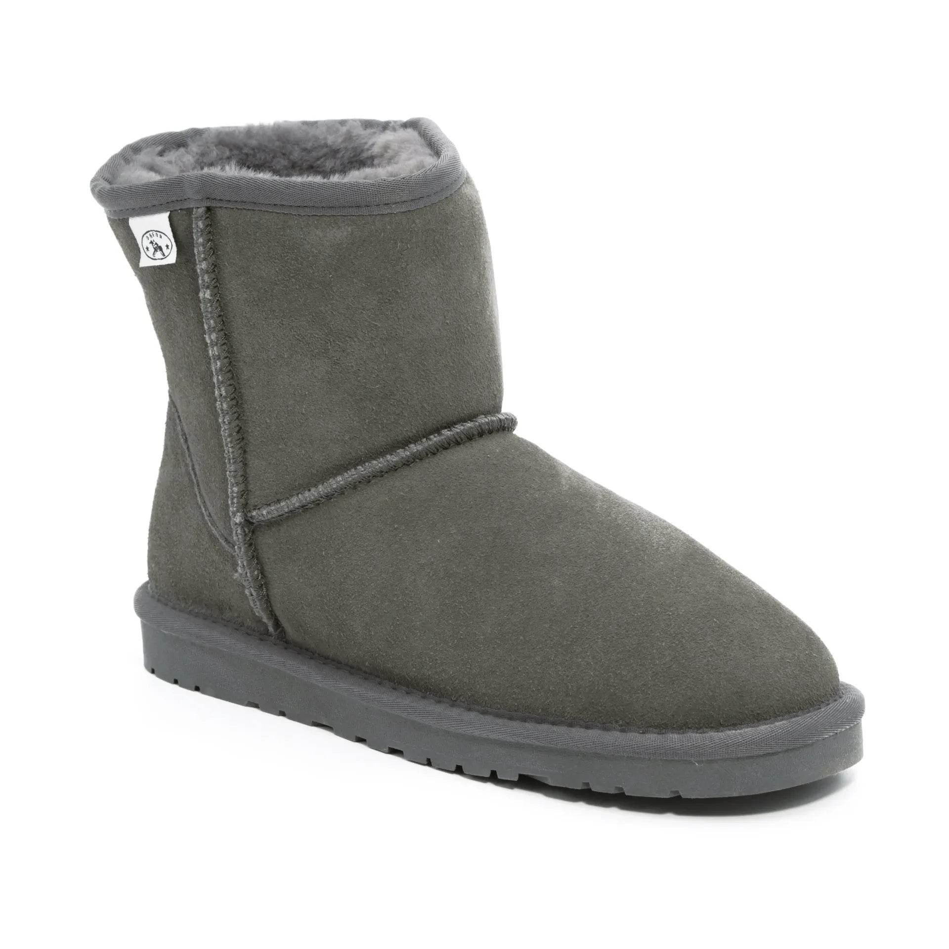 נעל מגפון פוך חיבוק נשים אפור 1250 - נאות ישראל