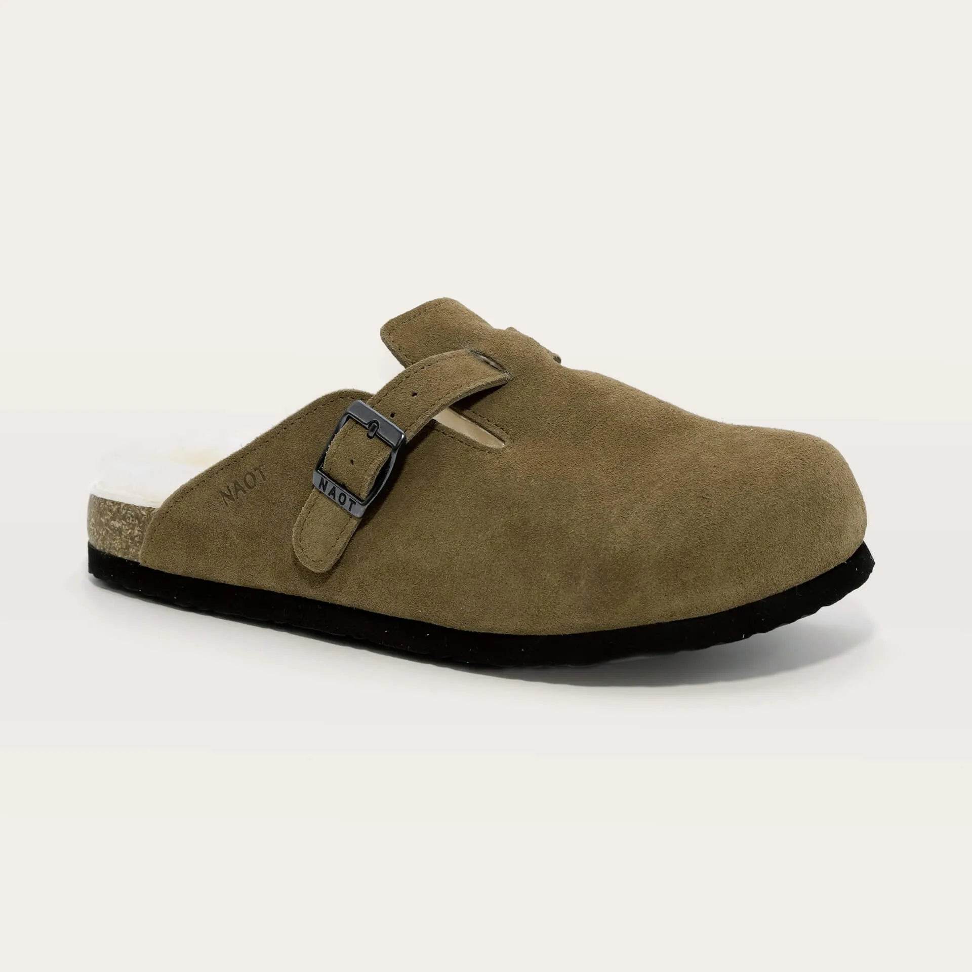 נעל אביב נשים FUR חום כהה - נאות ישראל