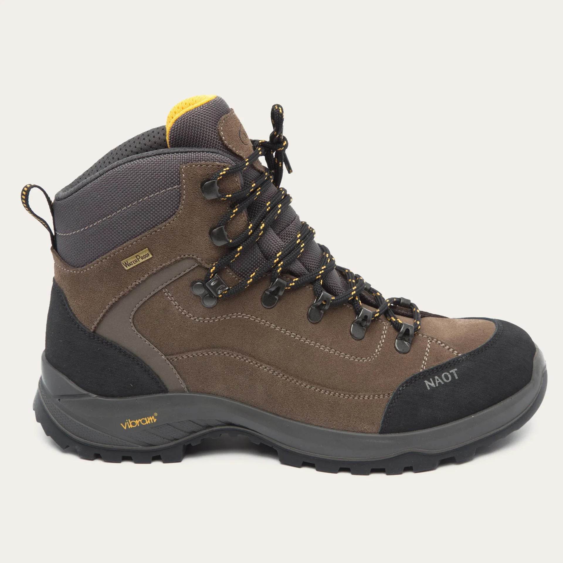 נעל נעלי מטיילים HIKER DUFOR VIBRAM שחור חאקי - נאות ישראל