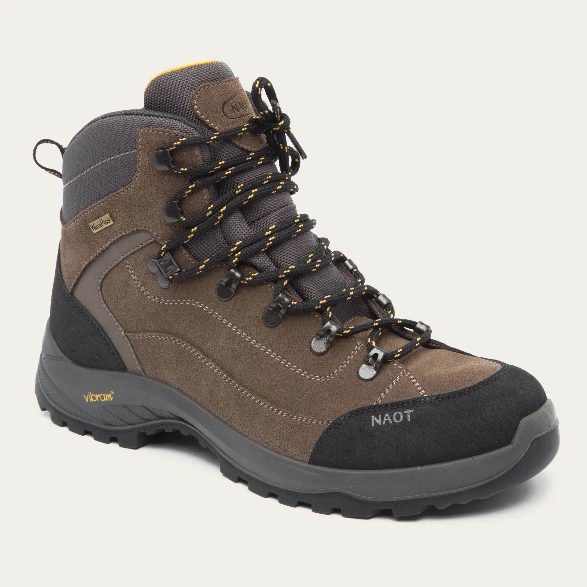 נעל נעלי מטיילים HIKER DUFOR VIBRAM שחור חאקי - נאות ישראל