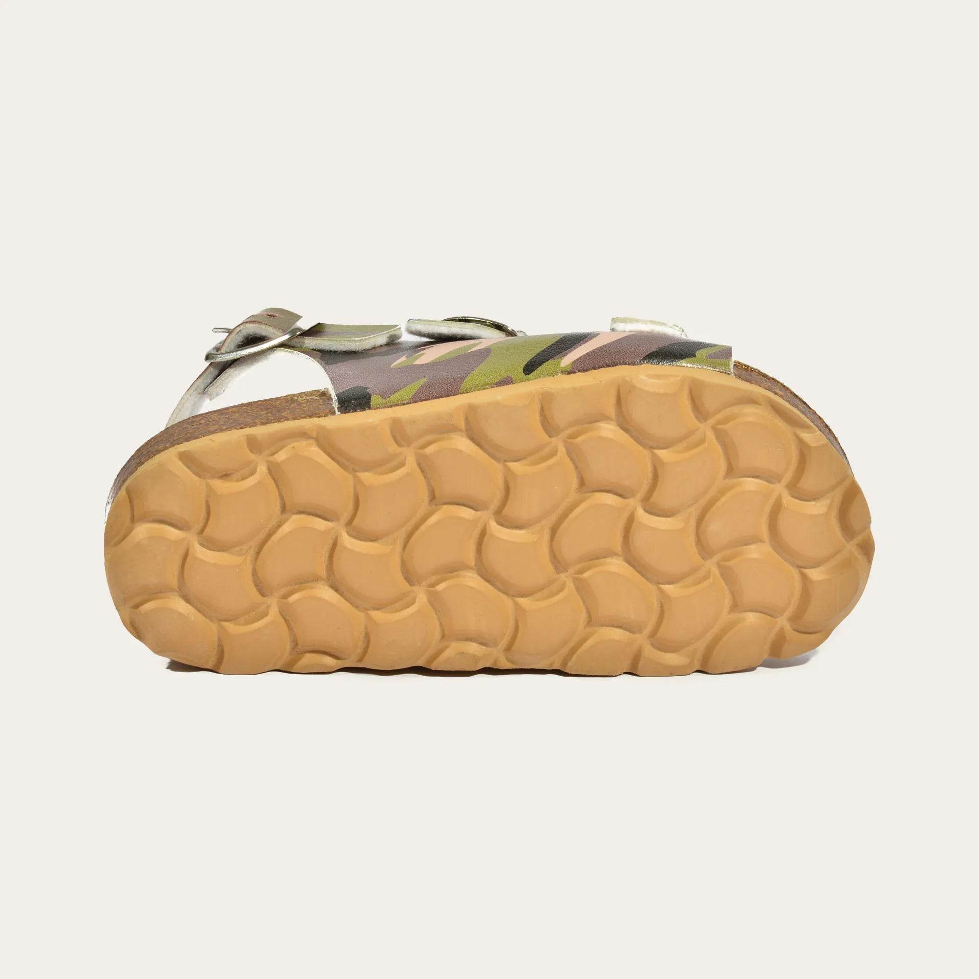 נעל סנדל דקל 16826-S ירוק צבא - נאות ישראל