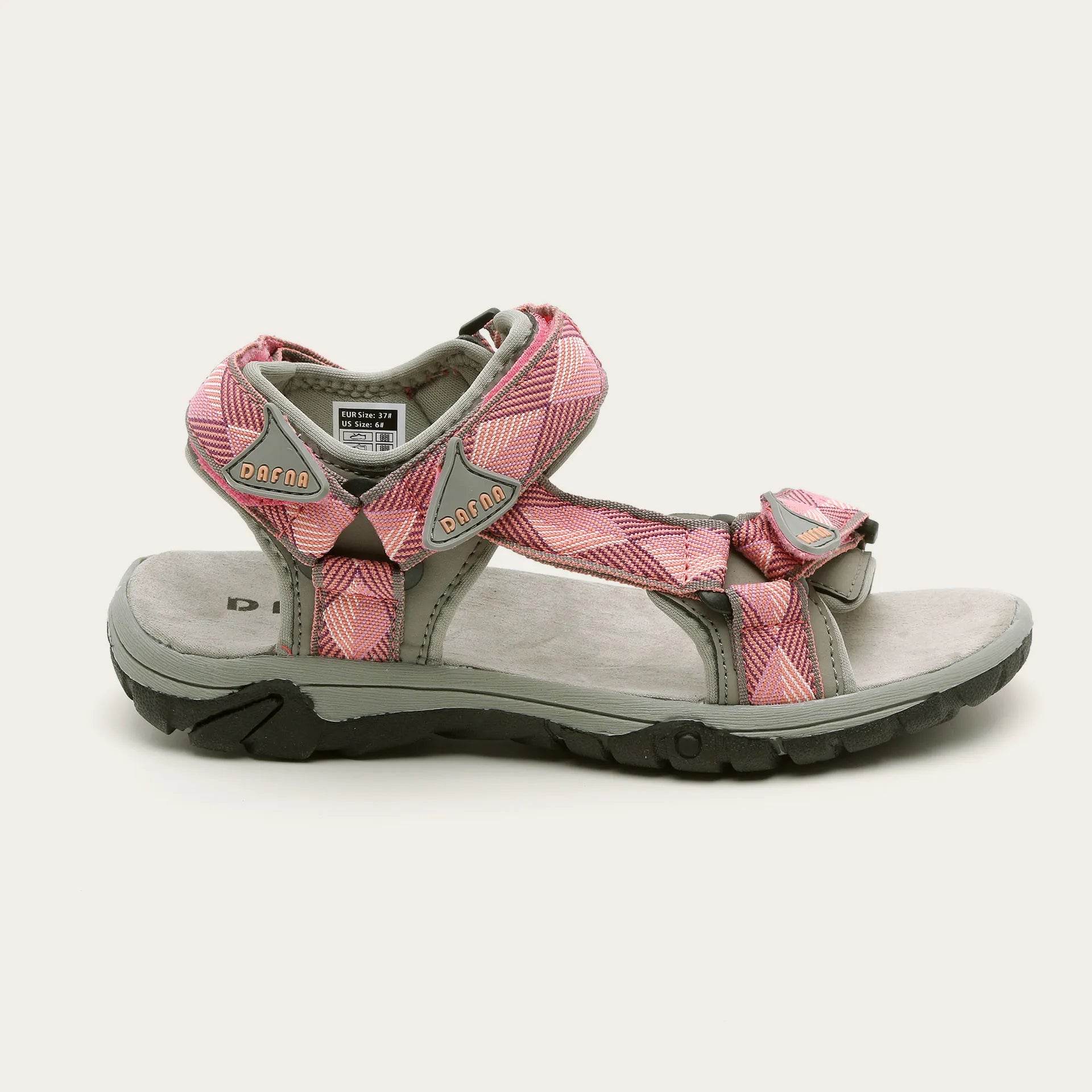 נעל סנדל כנרת 31442 ורוד אפור - נאות ישראל