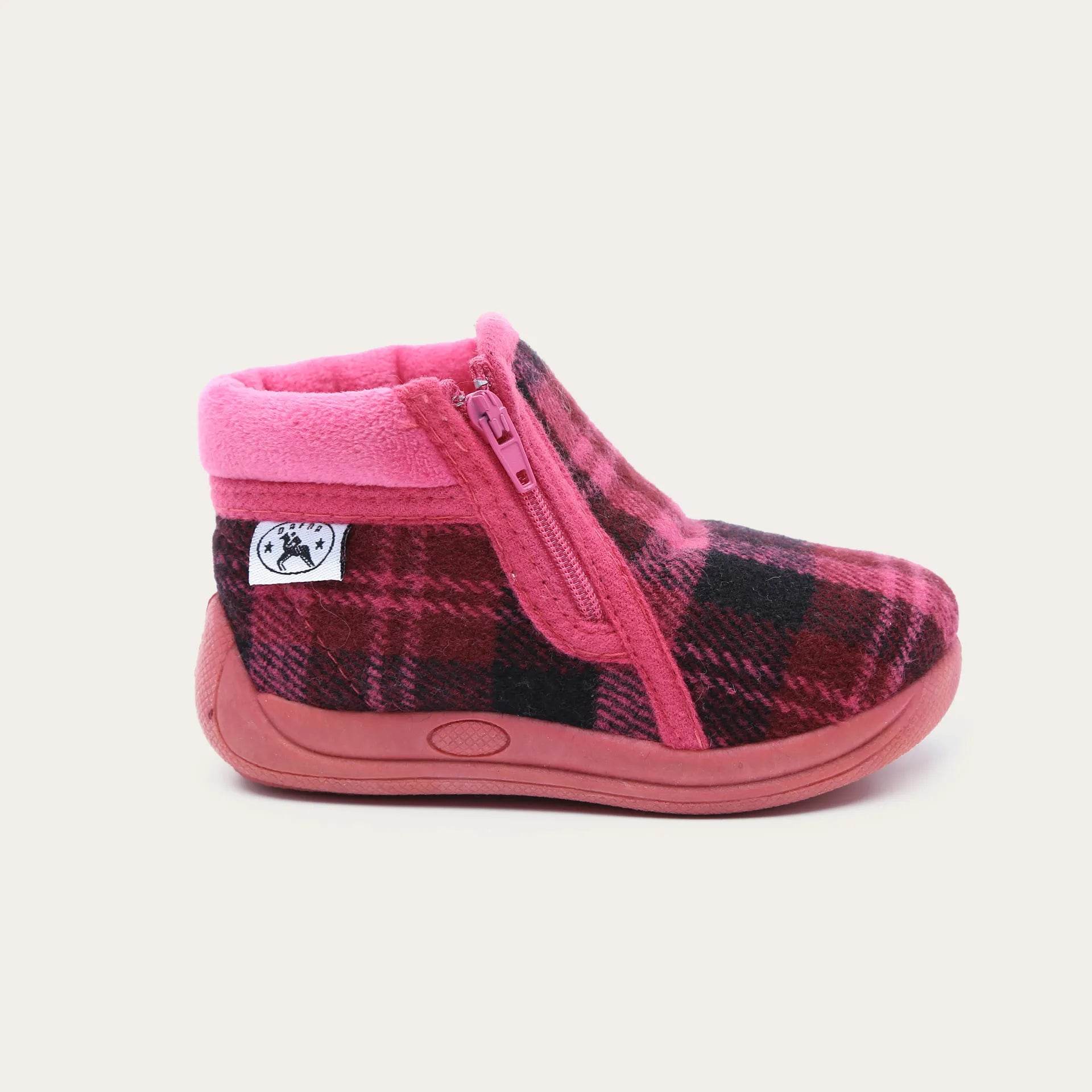 נעל דני משבצות ורוד 207 - נאות ישראל