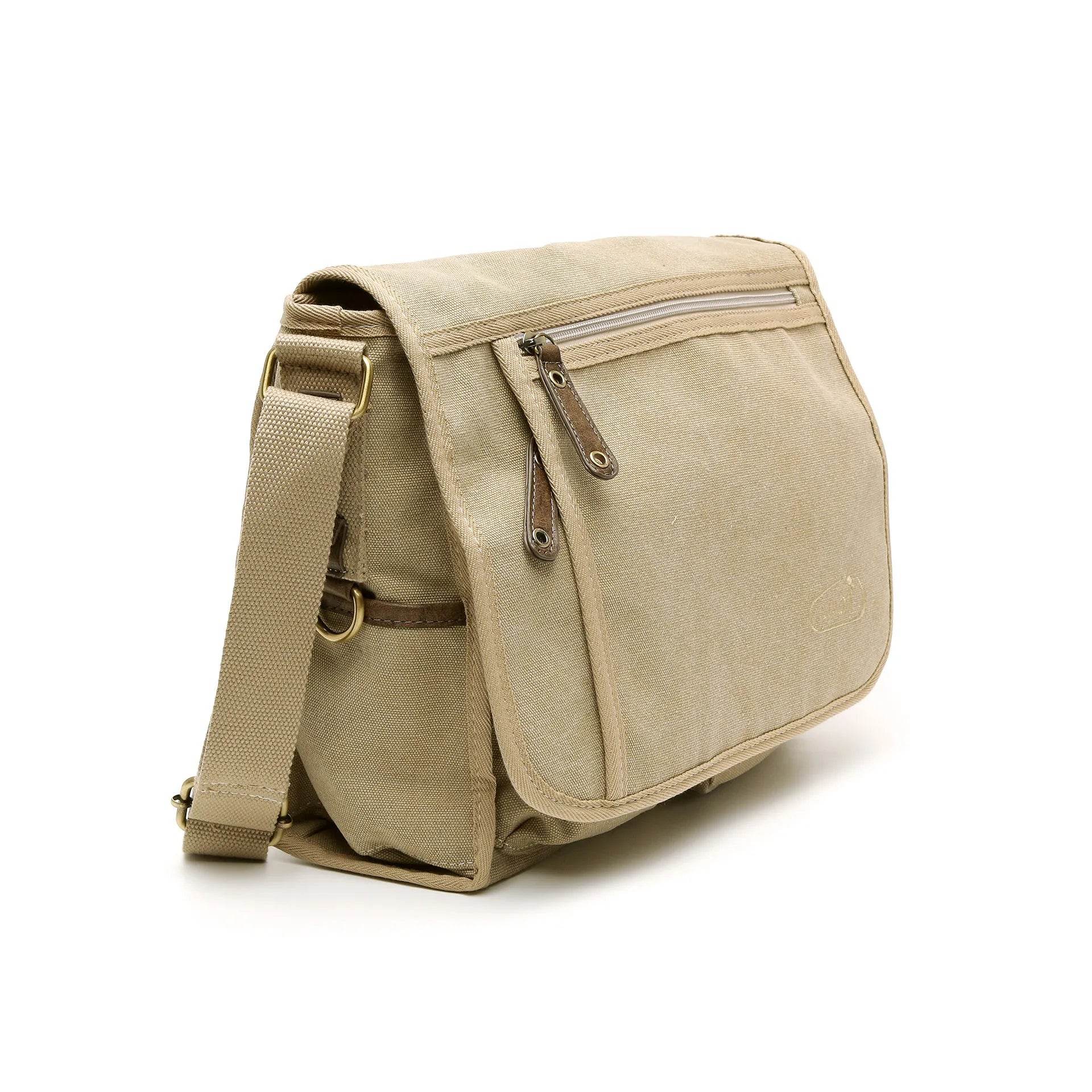 נעל תיק קנבס לנשים 11929 חום - נאות ישראל