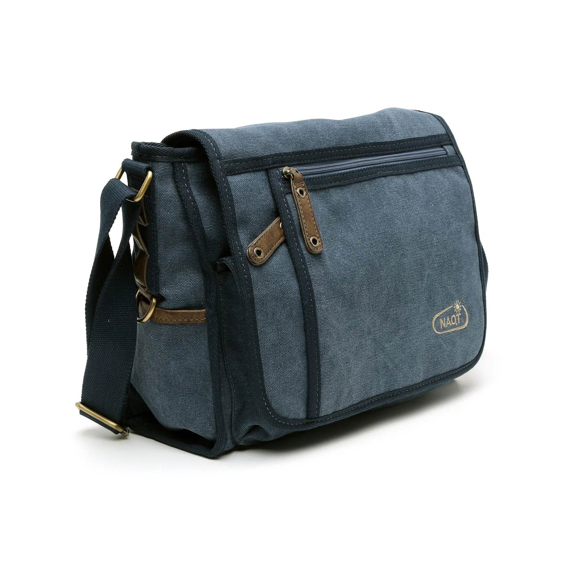 נעל תיק קנבס לנשים 11929 נייבי - נאות ישראל