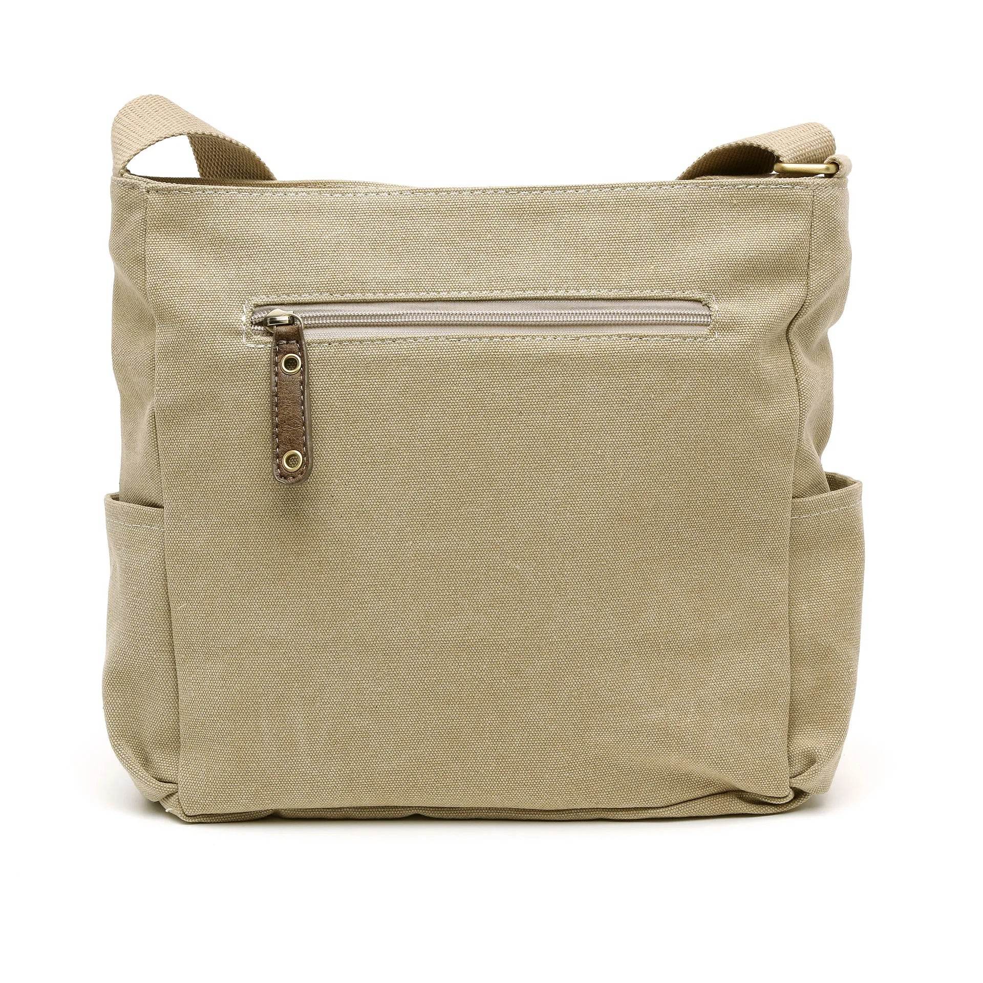 נעל תיק קנבס 62005 שחור/חום - נאות ישראל