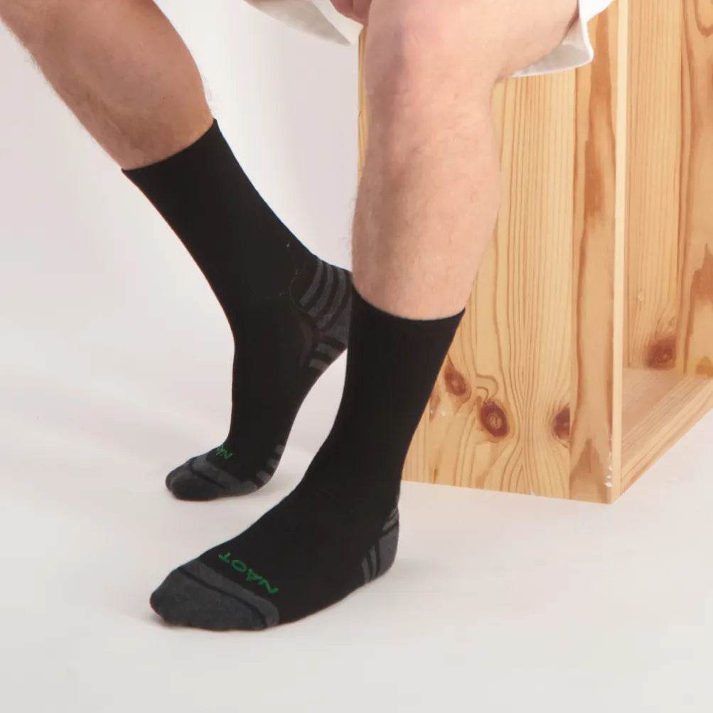 נעל גרבי בריאות פרימיום-A שחור 1001 - נאות ישראל