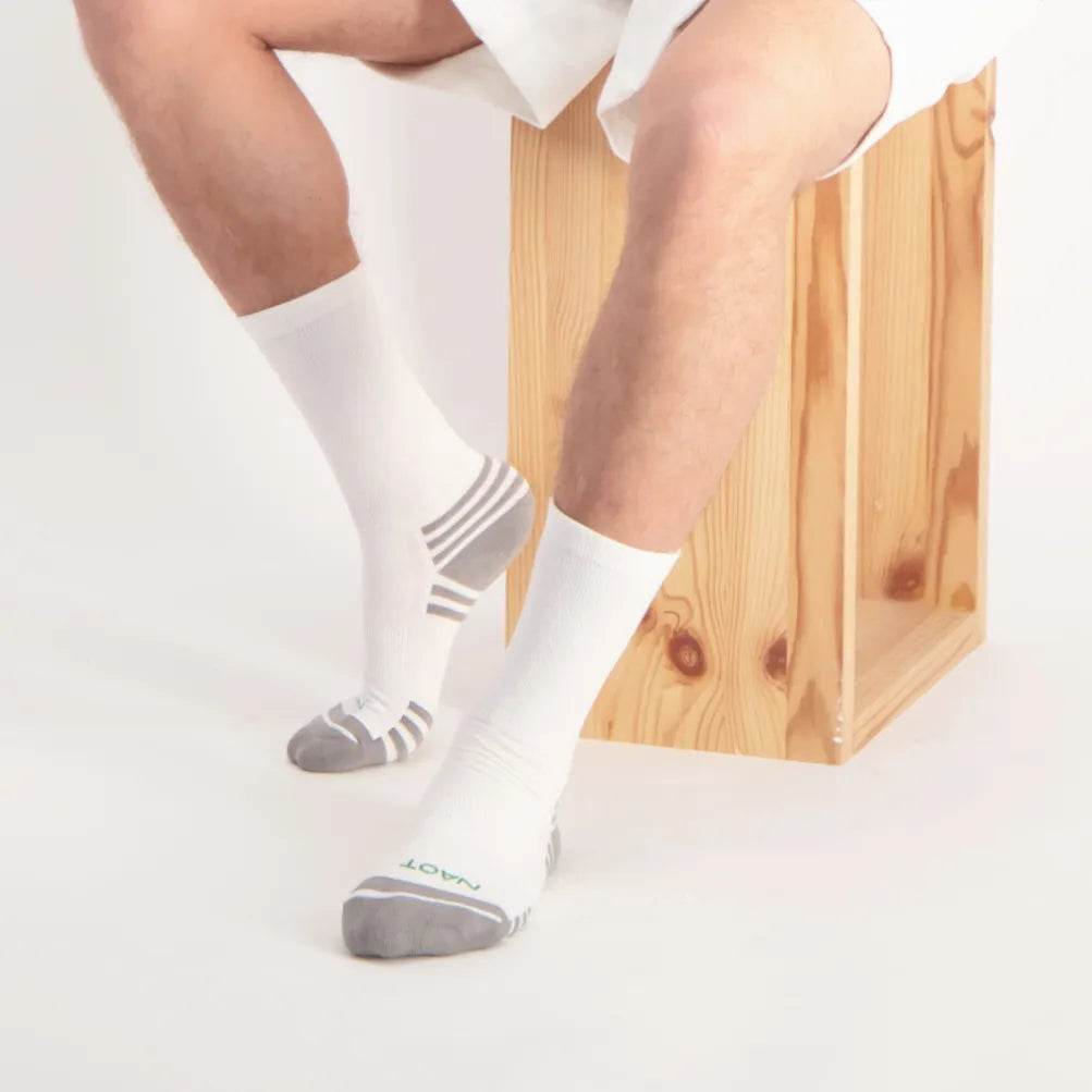 נעל גרבי בריאות פרימיום-A לבן 301 - נאות ישראל