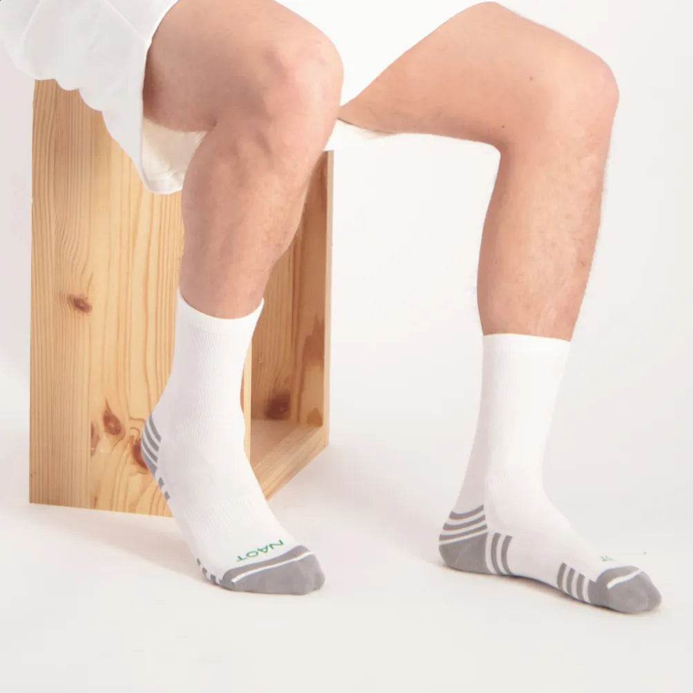 נעל גרבי בריאות פרימיום-A לבן 301 - נאות ישראל