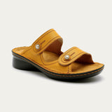 נעל סיטאר עור צהוב מנגו - נאות ישראל