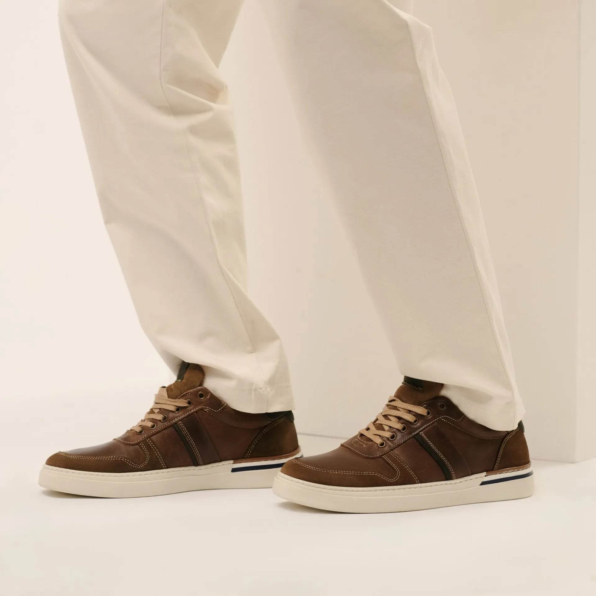 נעל סוויפט גפה ירוק/חום - נאות ישראל