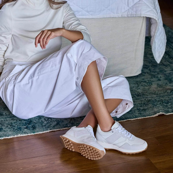 נעל סאנסט שילוב לבן - נאות ישראל