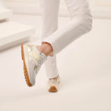 נעל סאנסט לבן זהב וזהב אדום - נאות ישראל