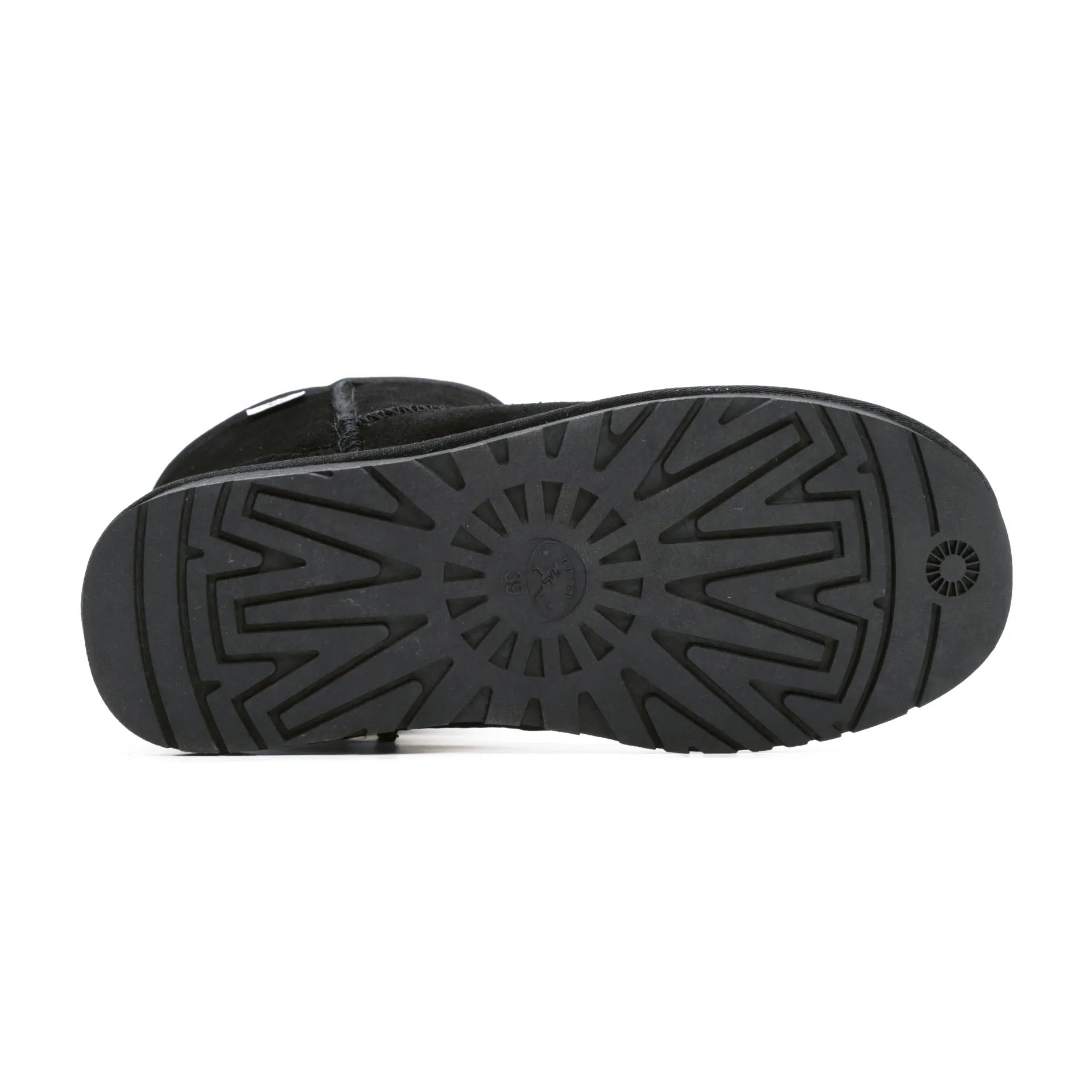 מגפון פוך חיבוק נשים שחור 1100