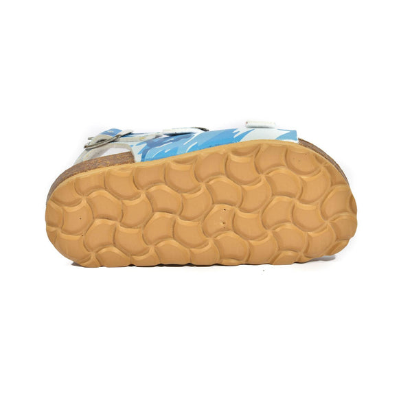 נעל סנדל דקל 16826-S כחול צבא - נאות ישראל