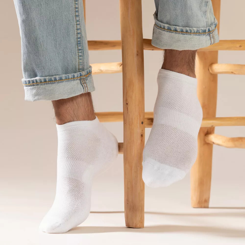 קרסולית במבו נשים לבן 301