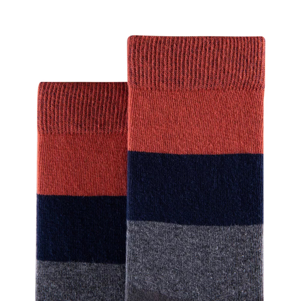 גרבי גבר פס רחב חמרה חמרה